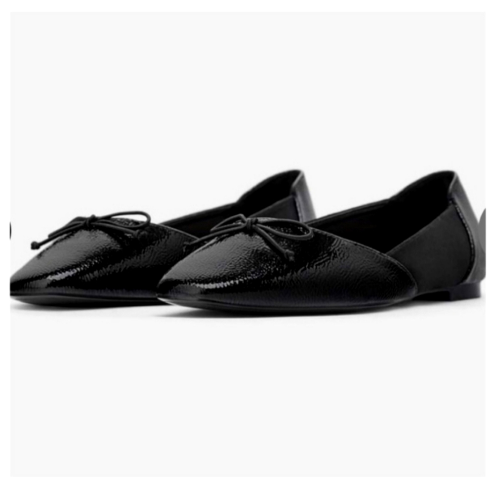 Zara Trafaluc Bow Flats